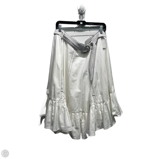 Skirt Midi By Free People In Black & White, Size: L