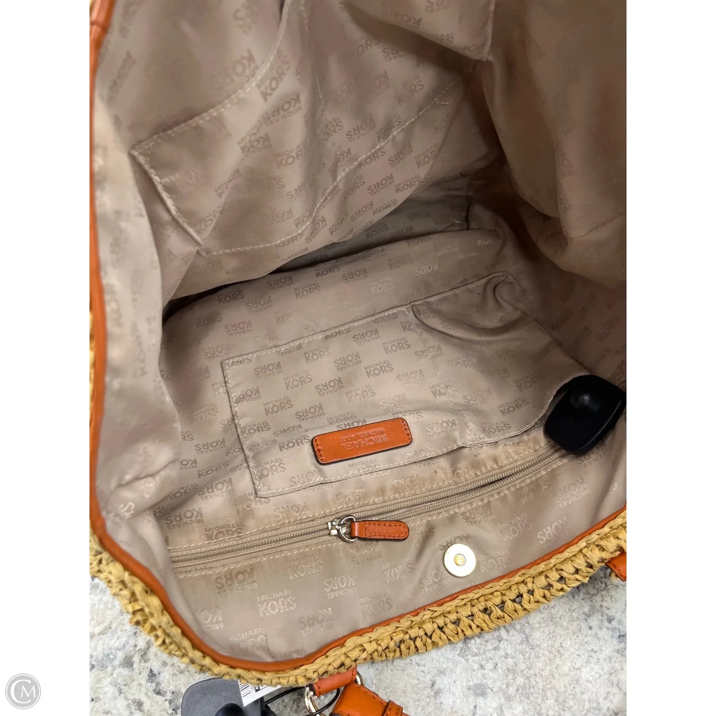 Handbag Designer By Michael Kors, Size: Large