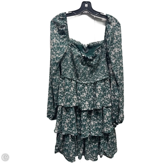 Dress Casual Short By Arula In Green, Size: 1x