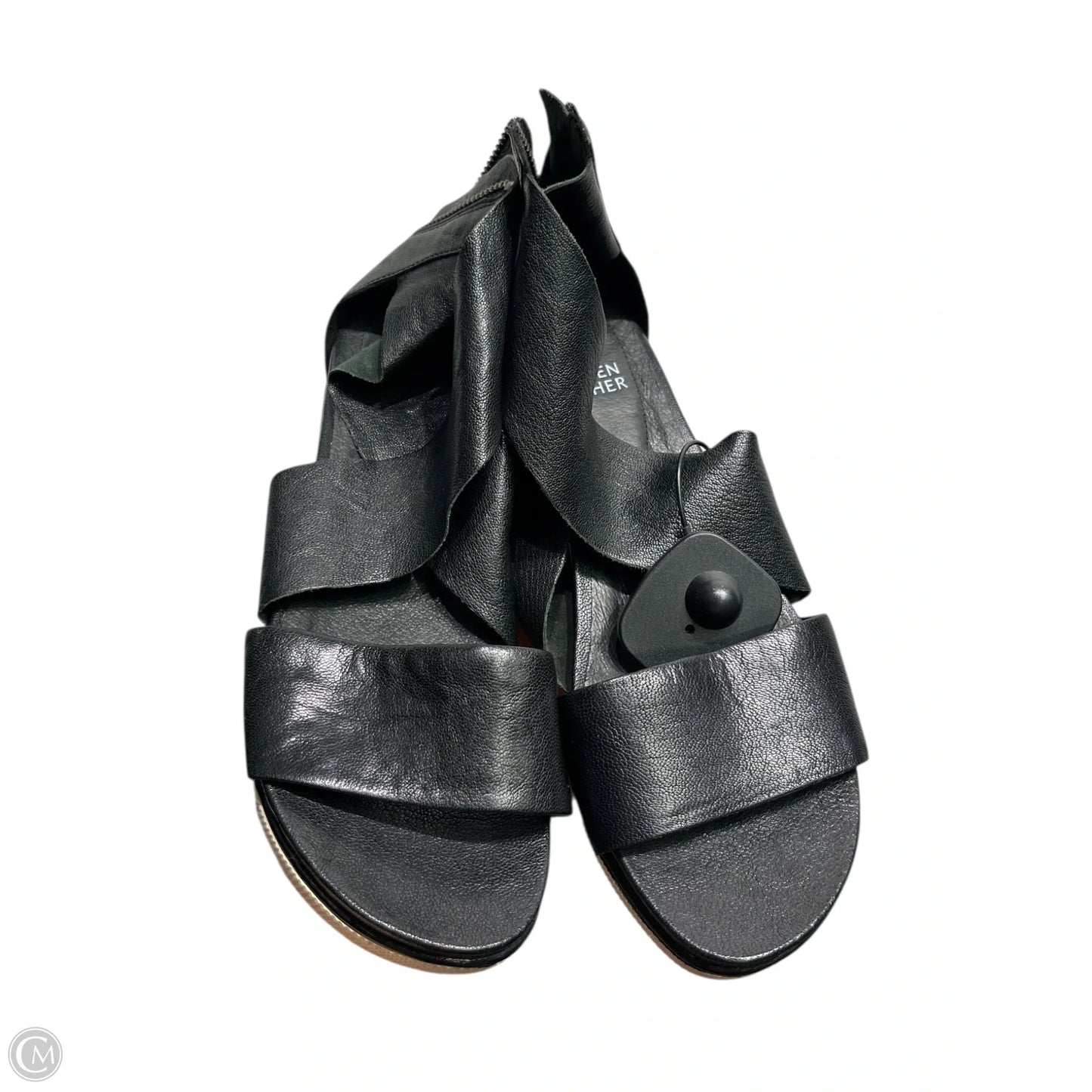 Sandals Flats By Eileen Fisher In Black, Size: 7.5