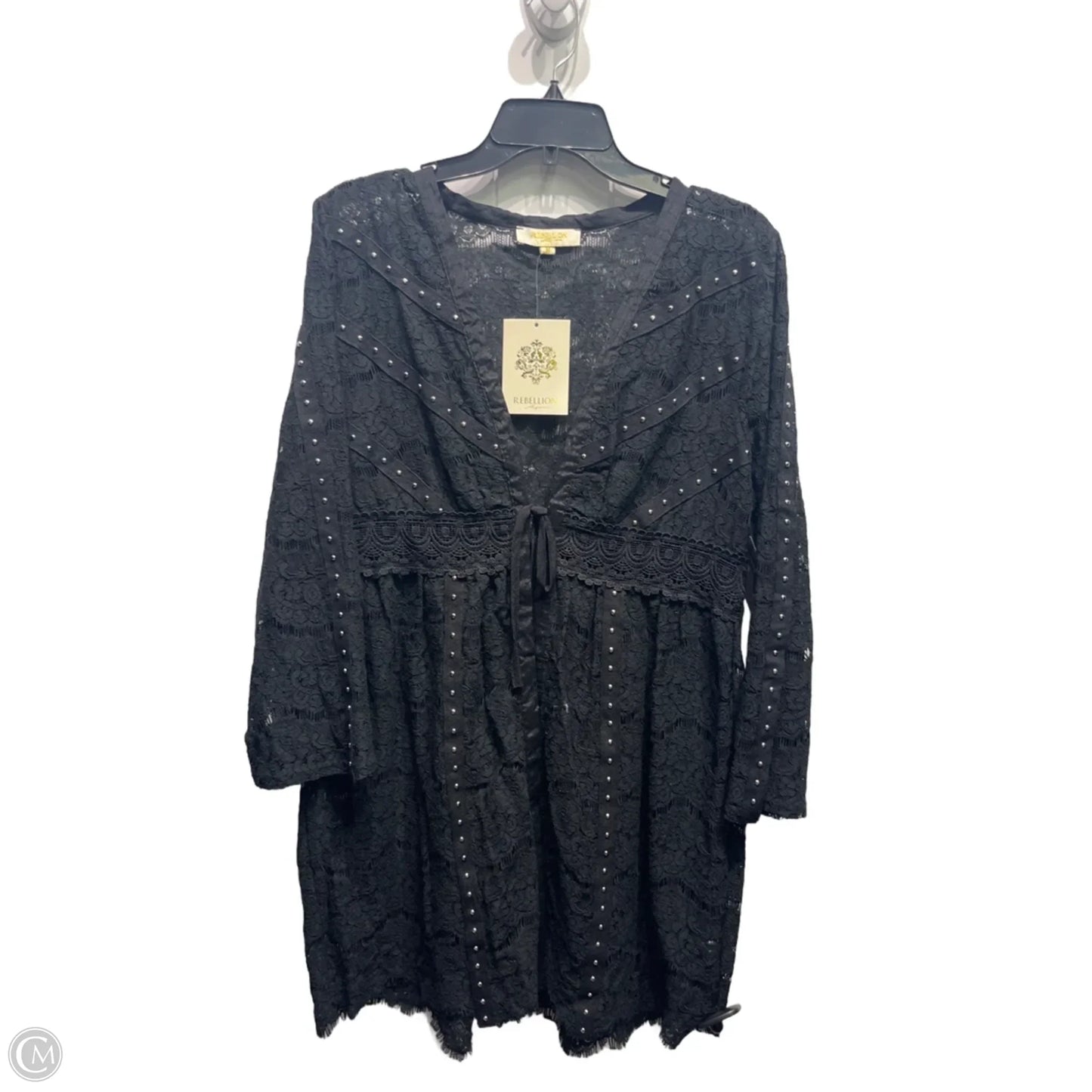 Cardigan By Rebellion In Black, Size: M