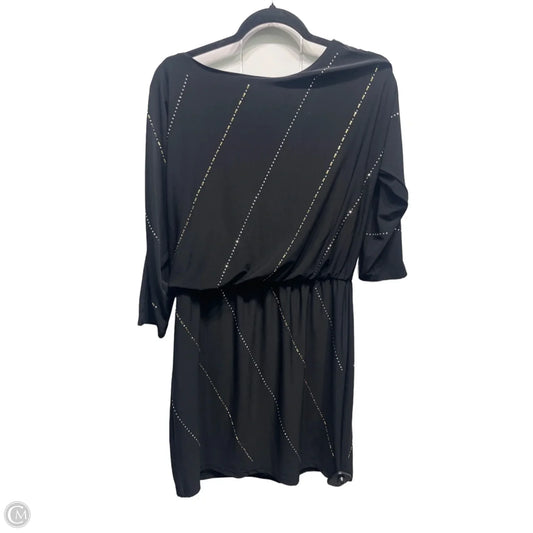 Dress Party Short By White House Black Market In Black & Silver, Size: S