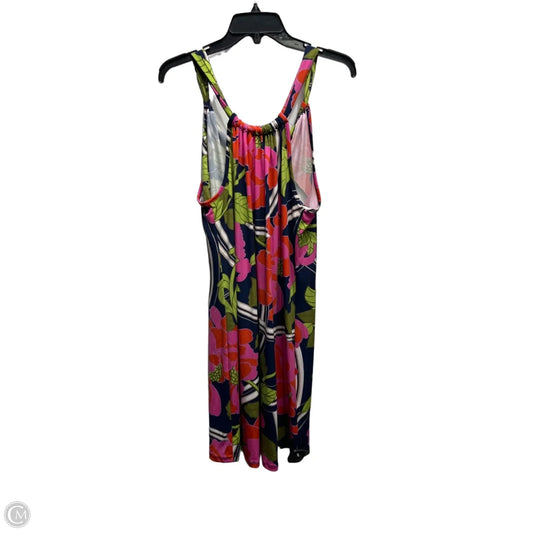 Dress Casual Short By Trina By Trina Turk In Blue & Pink, Size: Xs