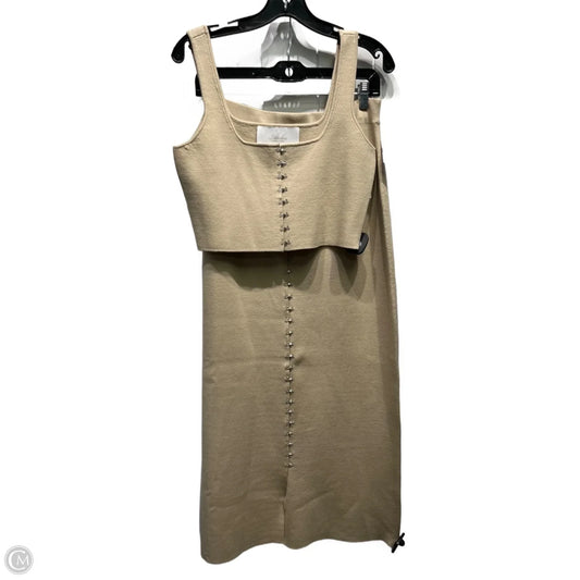 Skirt Set 2pc By Victorias Secret In Tan, Size: M