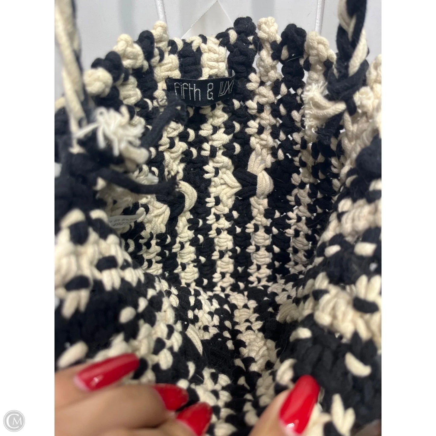 Handbag By FIFTH AND LUXE, Size: Medium