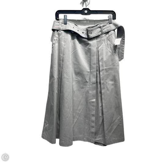Skirt Midi By White House Black Market In Grey, Size: 6