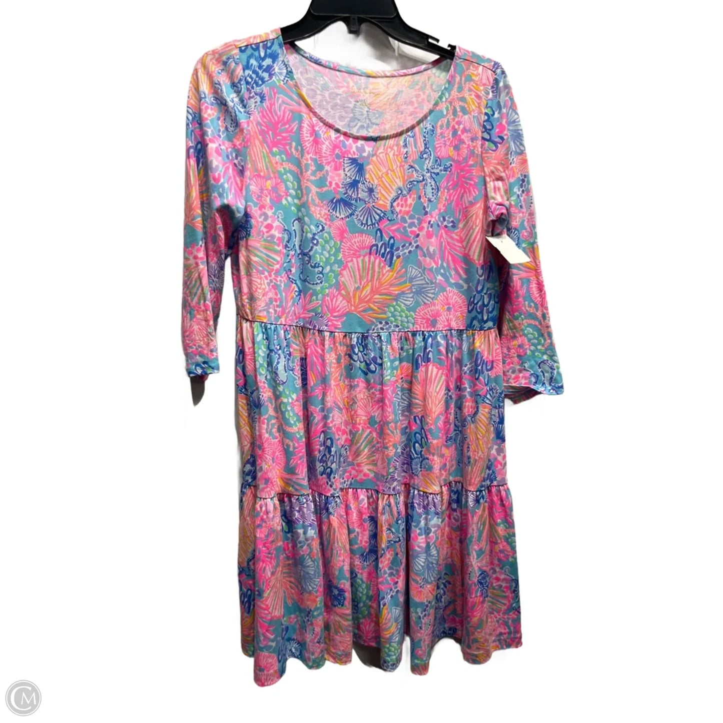 Dress Designer By Lilly Pulitzer In Blue & Pink, Size: S