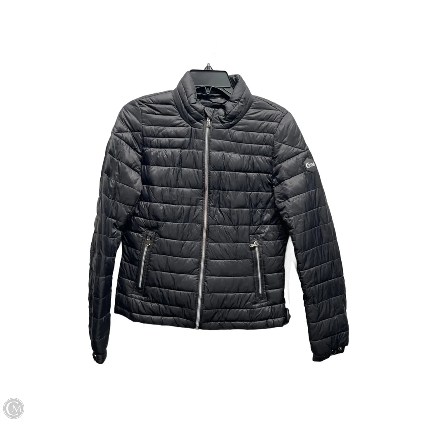 Jacket Puffer & Quilted By Zyia In Black, Size: S