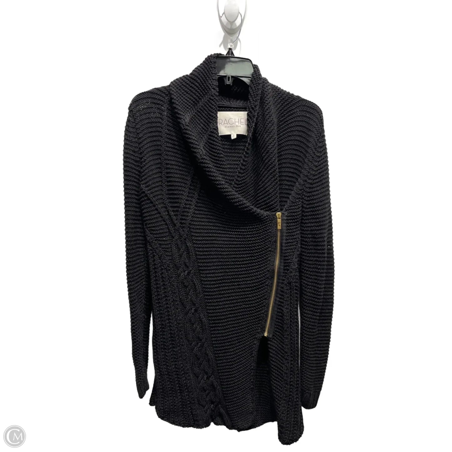 Sweater Cardigan By Rachel Roy In Black, Size: M