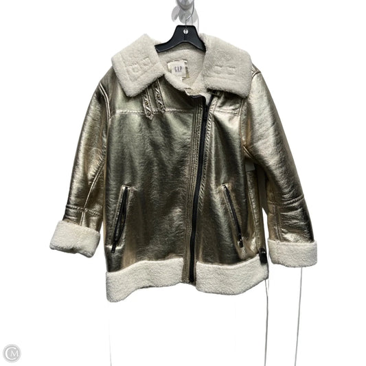 Coat Other By Gap In Gold, Size: M