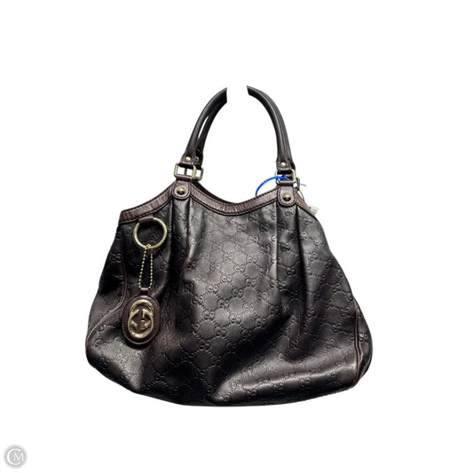 Handbag Luxury Designer By Gucci, Size: Medium
