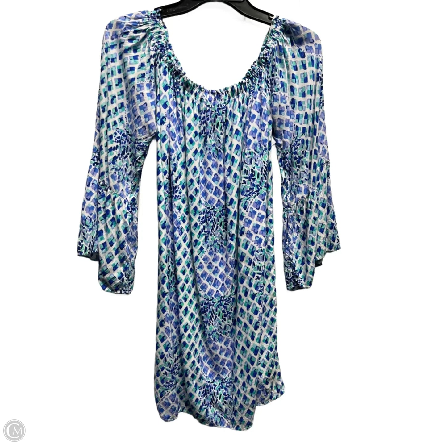 Dress Designer By Lilly Pulitzer In Blue & Purple, Size: S