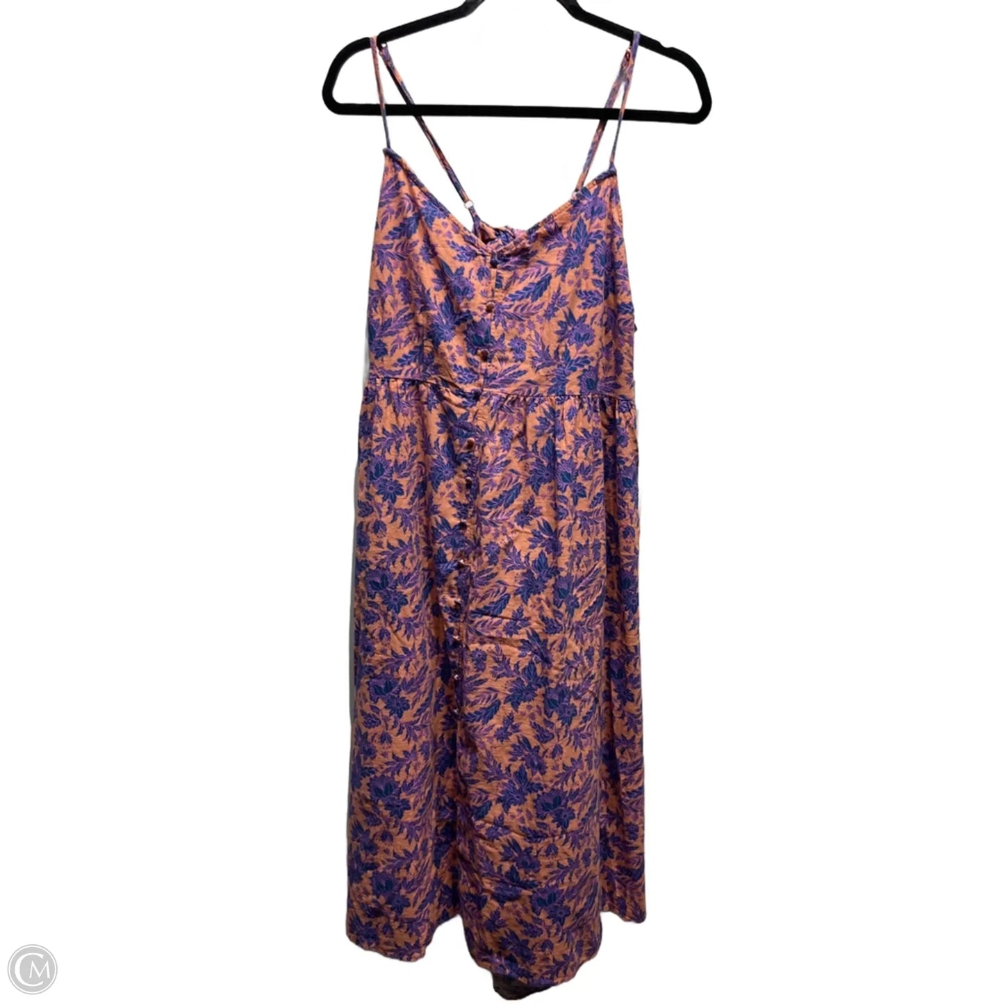 Dress Casual Short By Universal Thread In Orange & Purple, Size: 2x