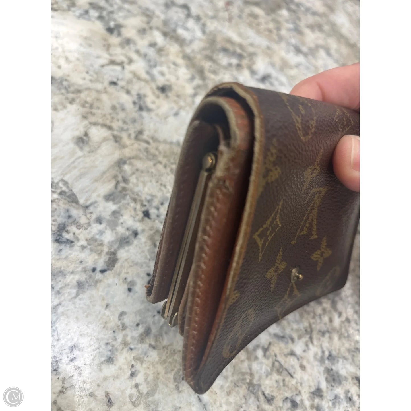 Wallet Luxury Designer By Louis Vuitton, Size: Small