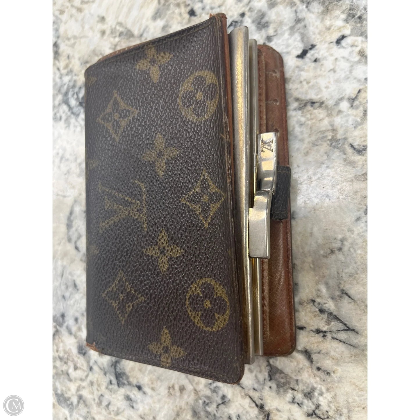 Wallet Luxury Designer By Louis Vuitton, Size: Small
