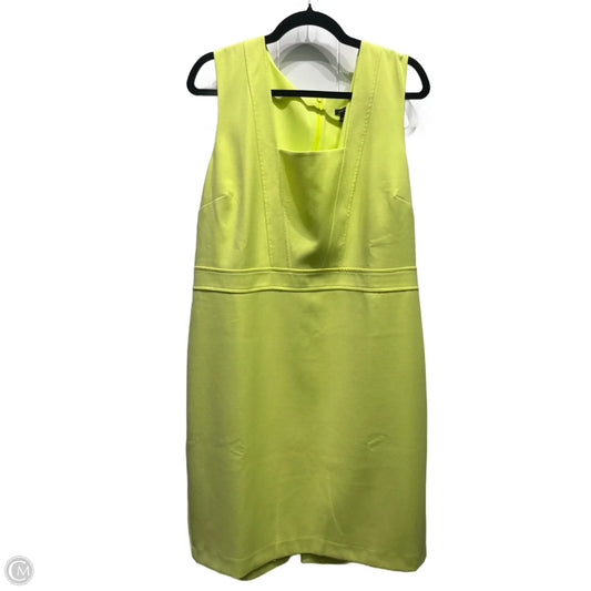 Dress Work By Ann Taylor In Green, Size: 18