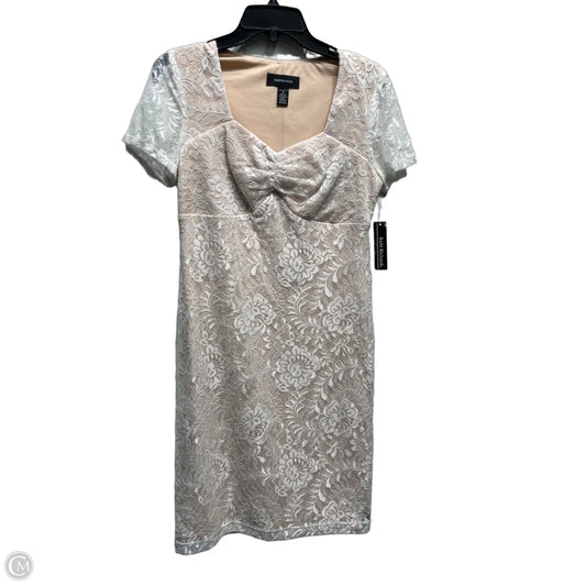 Dress Party Short By R And M Richards In White, Size: 6