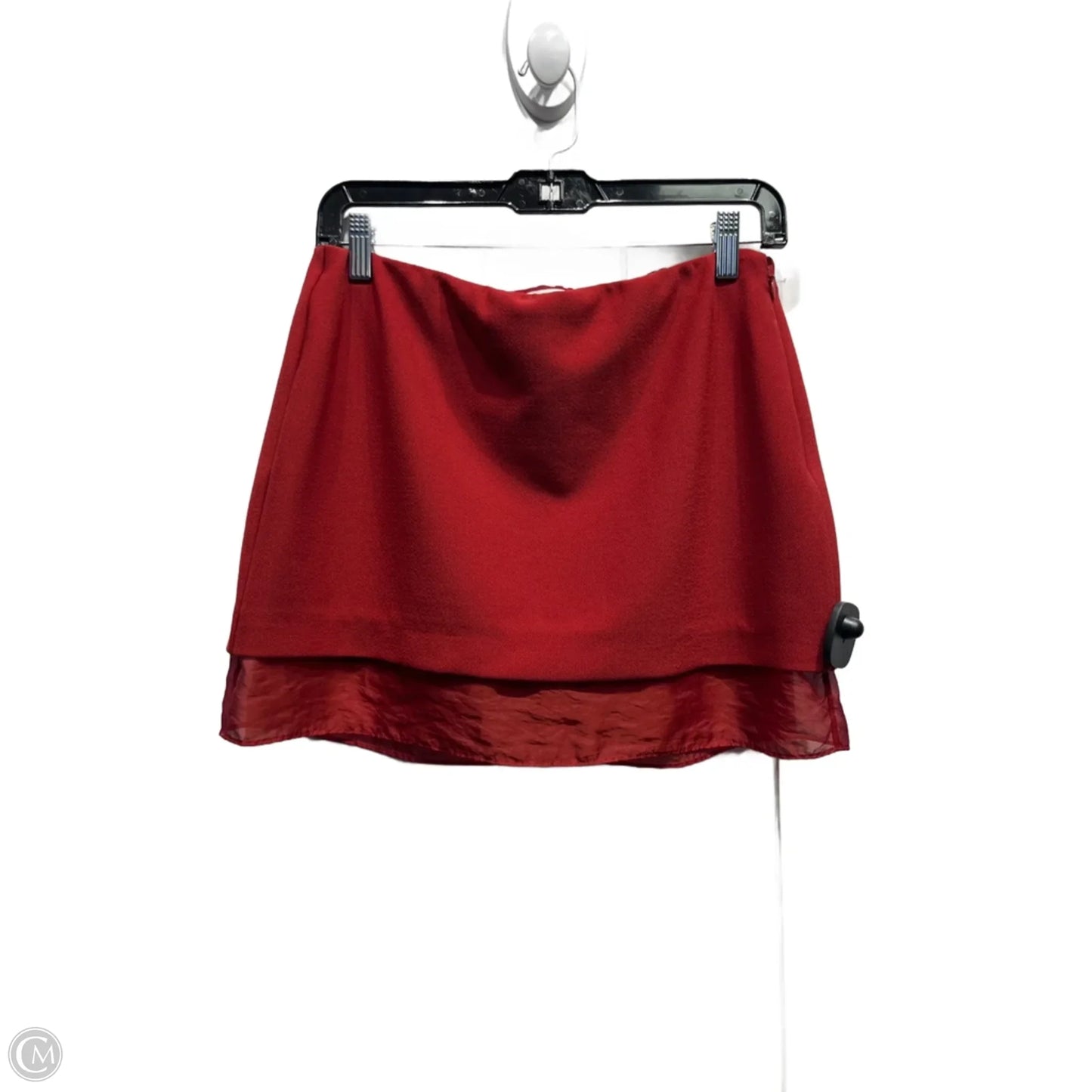 Skort By Abercrombie And Fitch In Red, Size: M