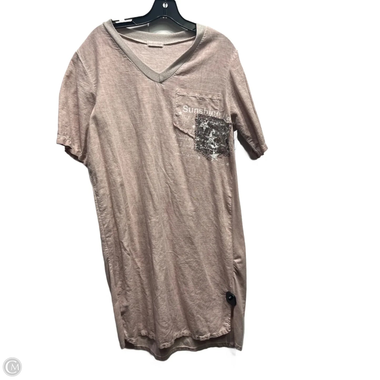 Dress Casual Short By M Made In Italy In Pink, Size: L