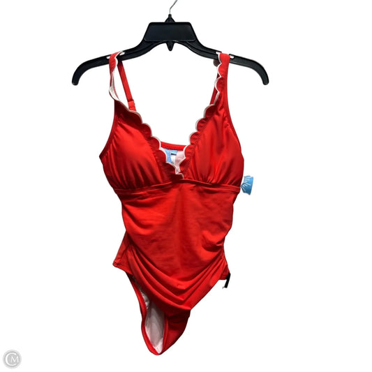 Swimsuit By Draper James In Red, Size: S