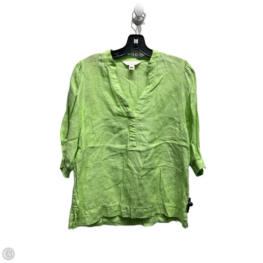 Top Short Sleeve Designer By Lilly Pulitzer In Green, Size: Xs