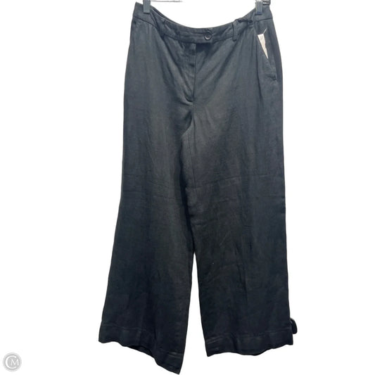 Pants Linen By blushe In Black, Size: 10