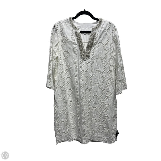 Dress Work By Chicos In White, Size: M