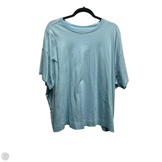 Top Short Sleeve Basic By Old Navy In Blue, Size: 2x