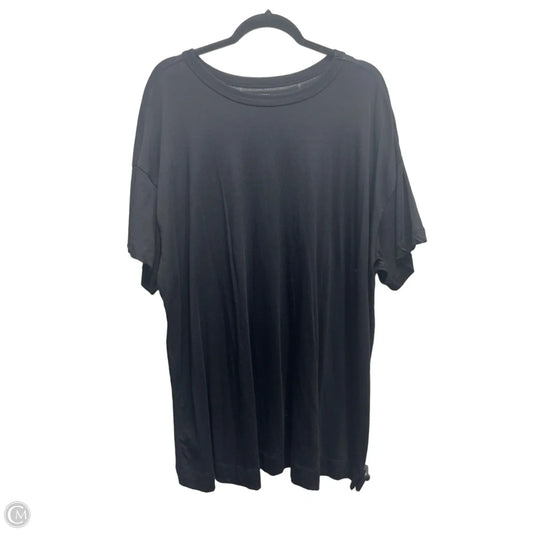 Top Short Sleeve Basic By Old Navy In Black, Size: 2x