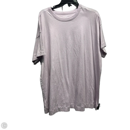 Top Short Sleeve Basic By Old Navy In Purple, Size: 2x