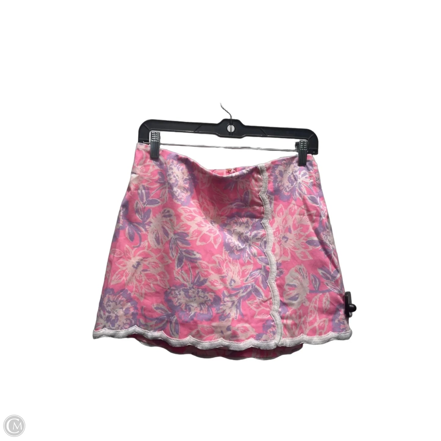 Skort Designer By Lilly Pulitzer In Pink & Purple, Size: 6