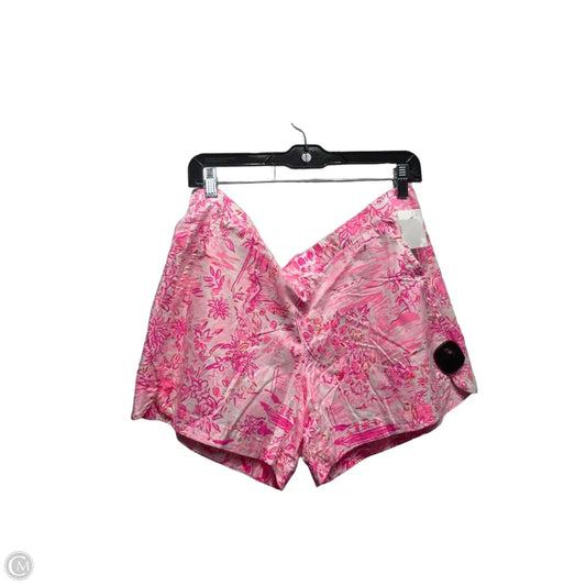 Shorts Designer By Lilly Pulitzer In Pink, Size: L