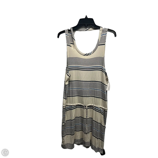 Dress Casual Short By Chaser In Blue & Tan, Size: M
