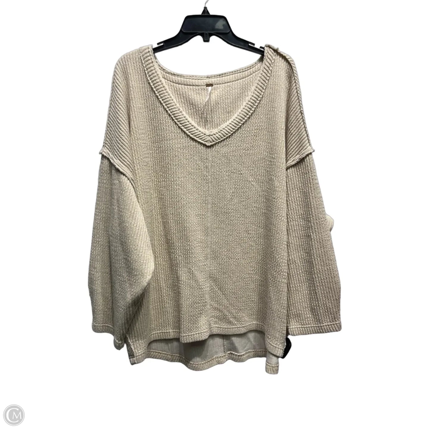 Sweater By Free People In Tan, Size: M