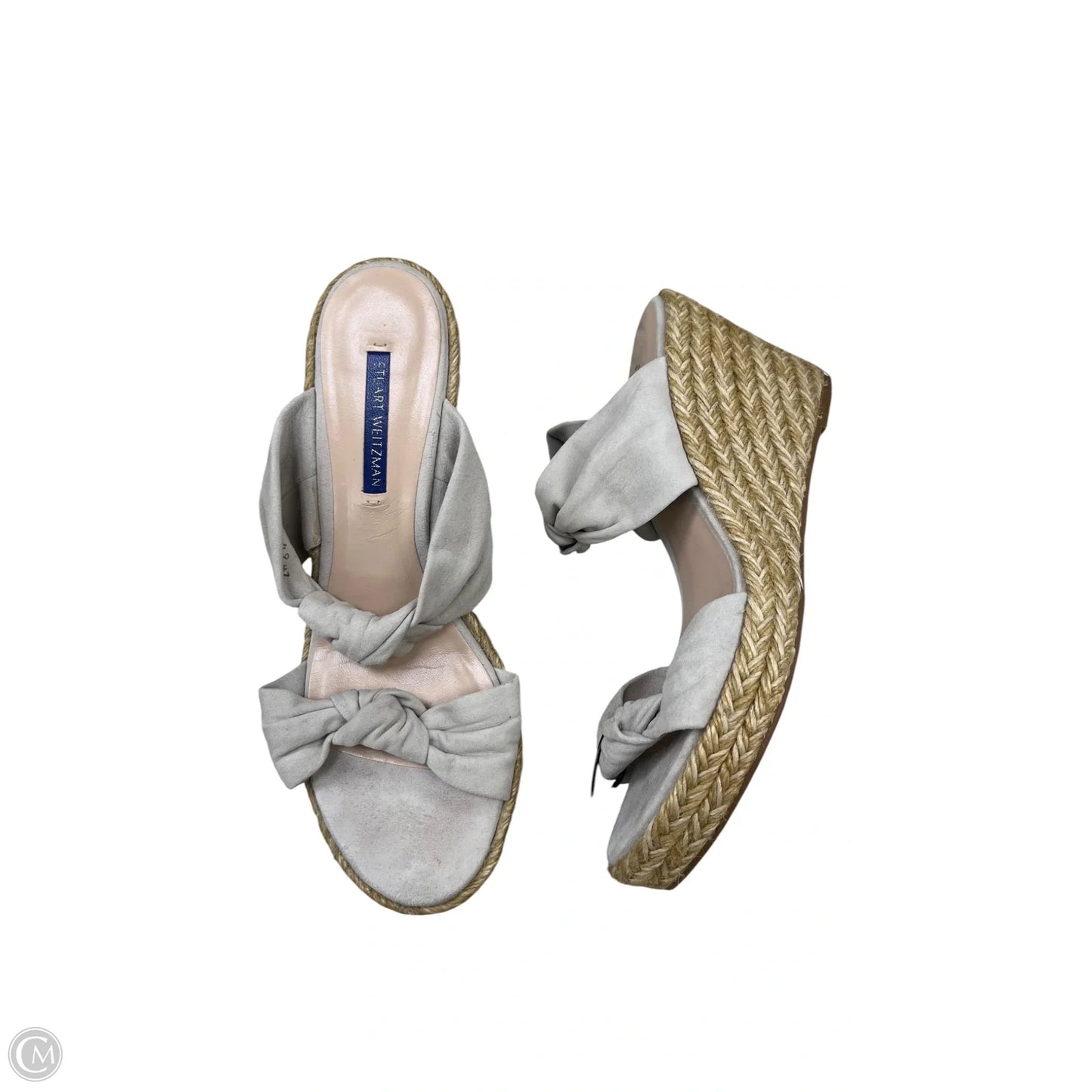 Sandals Designer By Stuart Weitzman In Tan, Size: 8.5