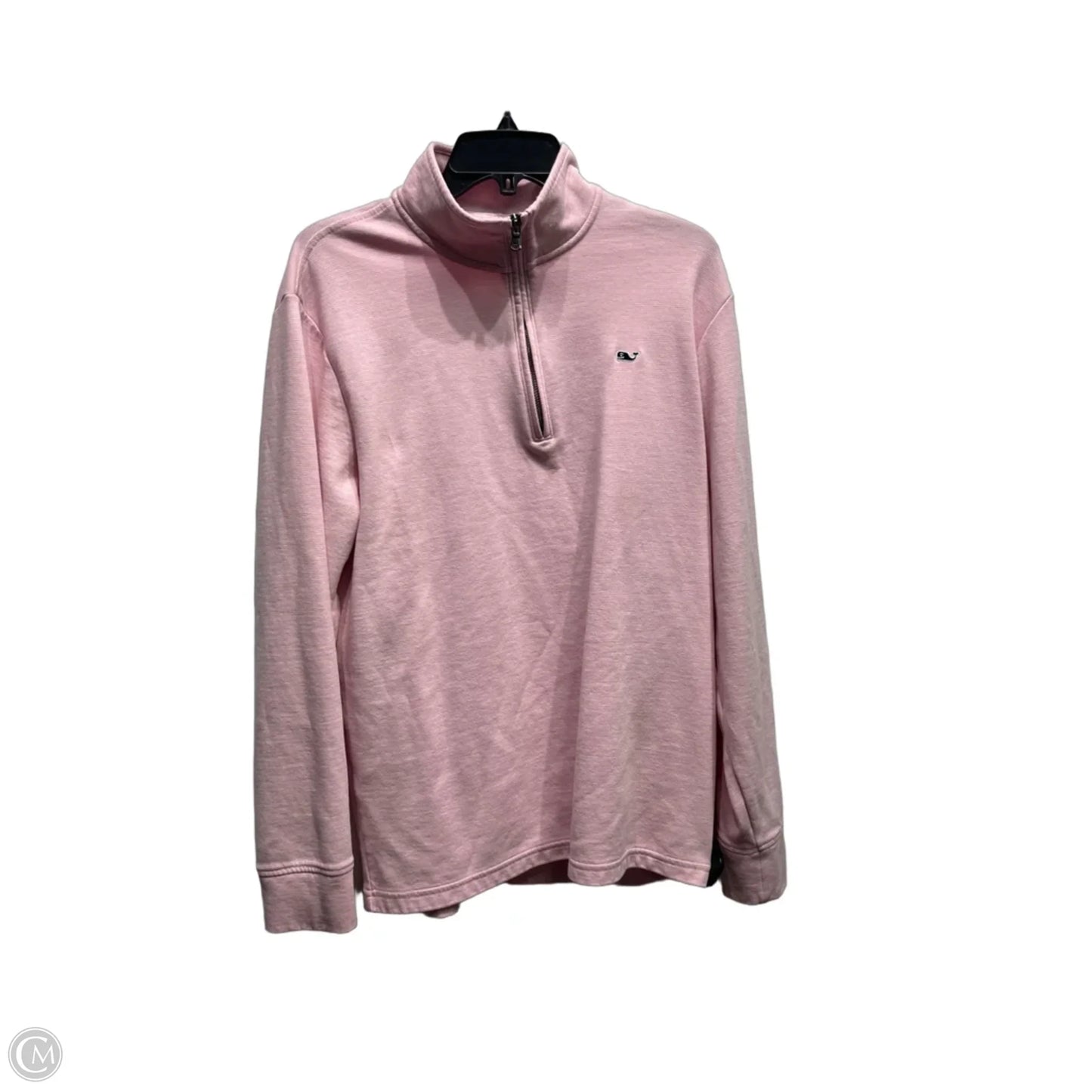 Top Long Sleeve By Vineyard Vines In Pink, Size: L