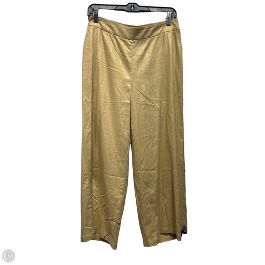 Pants Cropped By Charlie B In Gold, Size: 6
