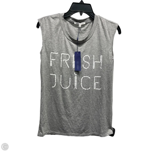 Top Sleeveless Designer By Rebecca Minkoff In Grey, Size: Xs