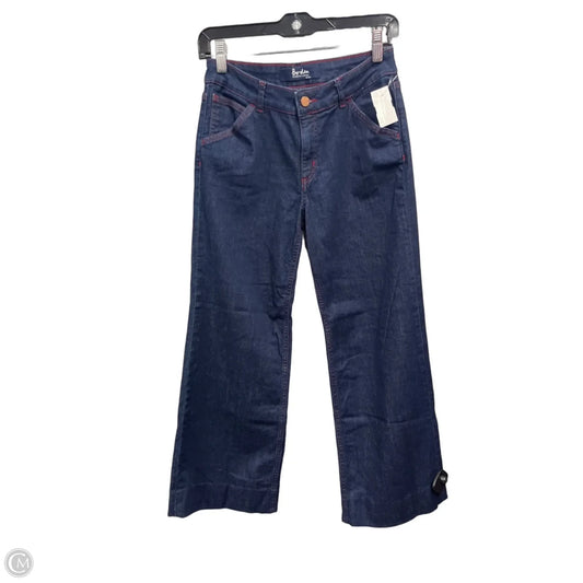 Jeans Boot Cut By Boden In Blue Denim, Size: 10