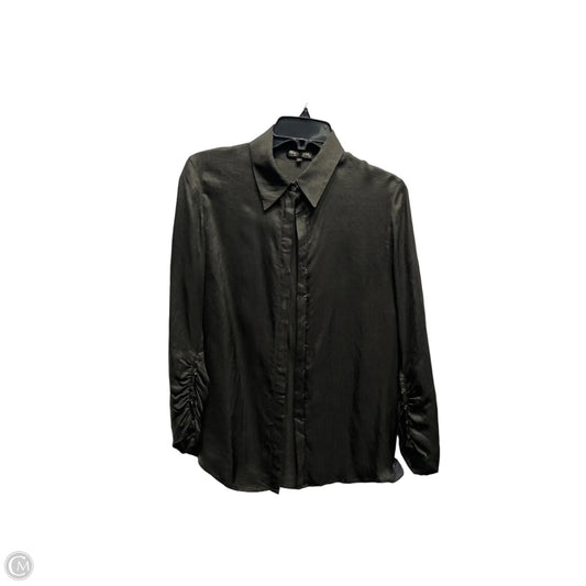Top Long Sleeve Designer By Roberto Cavalli In Green, Size: M
