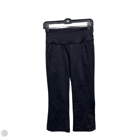 Athletic Capris By Lululemon In Black, Size: 4