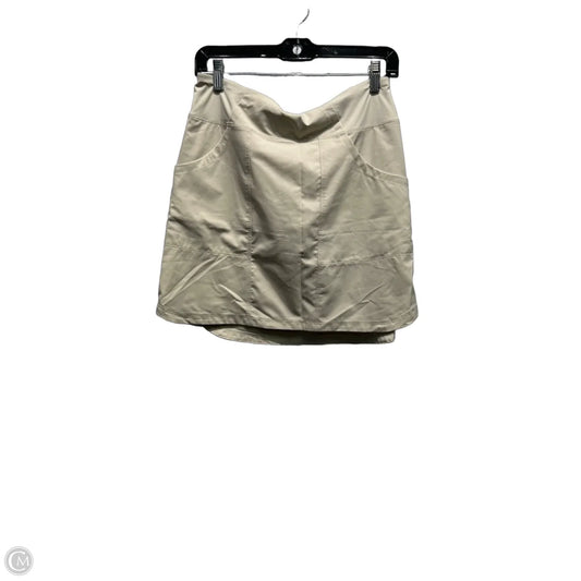 Athletic Skort By Patagonia In Cream, Size: S