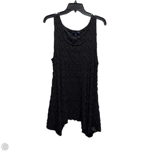 Tunic Sleeveless By Cynthia Rowley In Black, Size: Xl