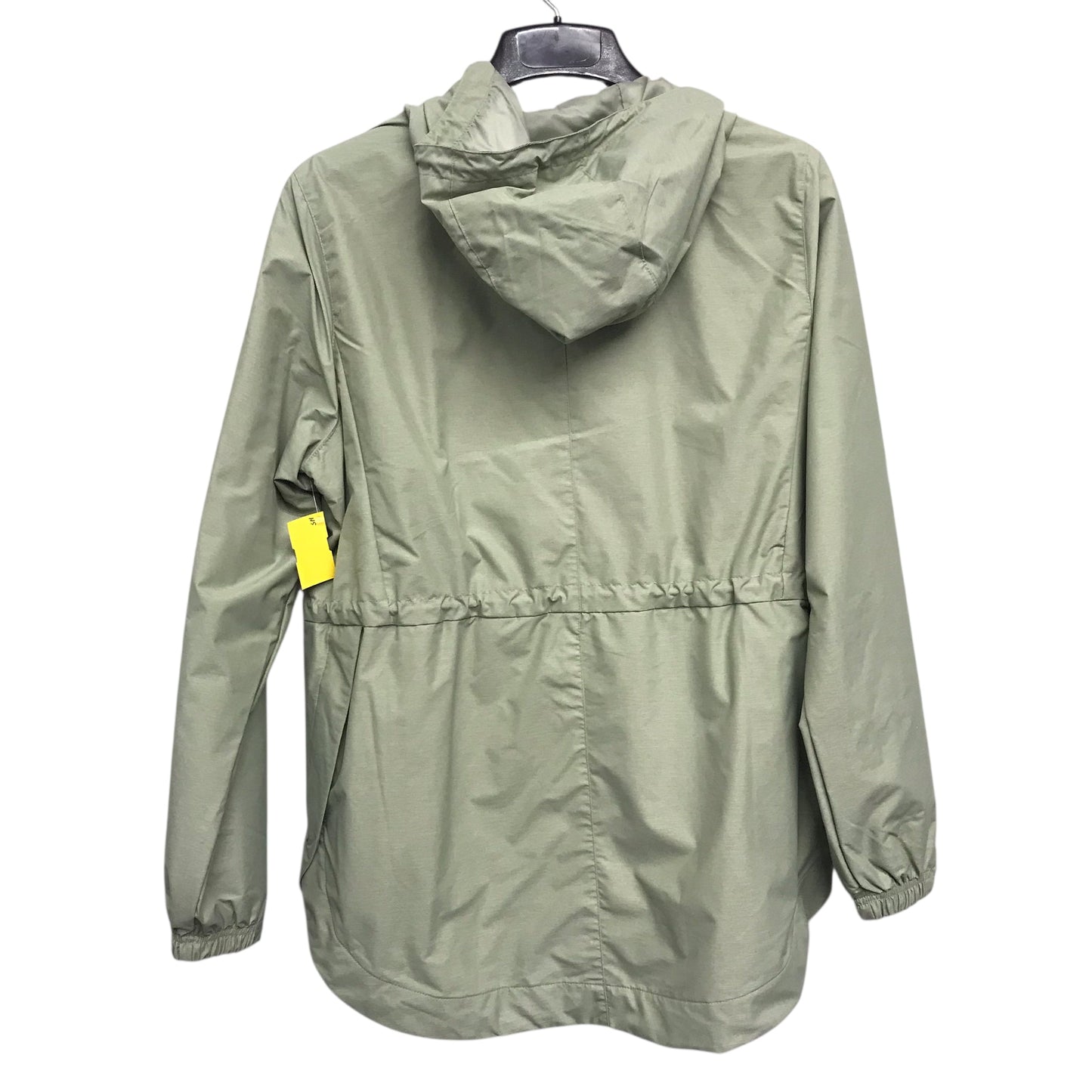 Jacket Windbreaker By Columbia In Green, Size:L