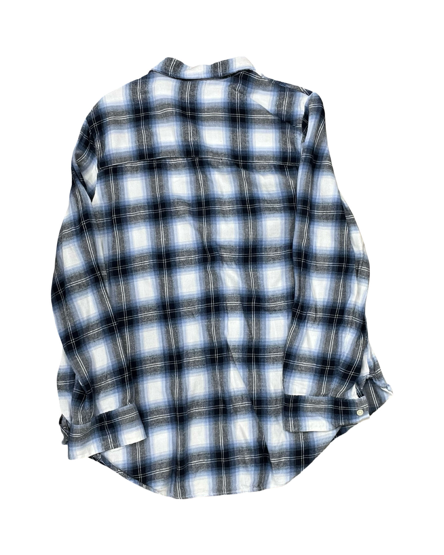 Blouse Ls By Gap In Blue & White, Size:S