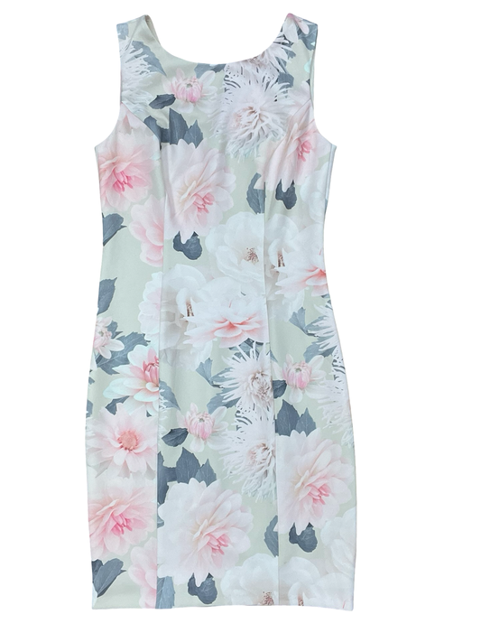 Dress Party Midi By White House Black Market In Pink, Size:8