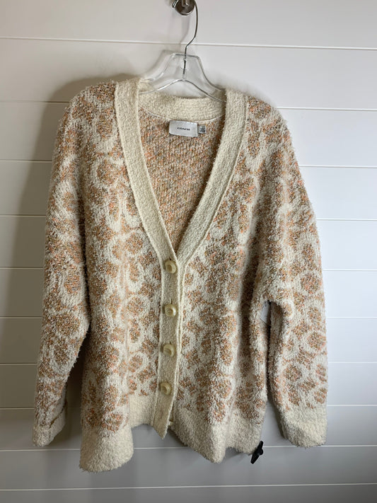 Sweater Cardigan By Coach  Size: L