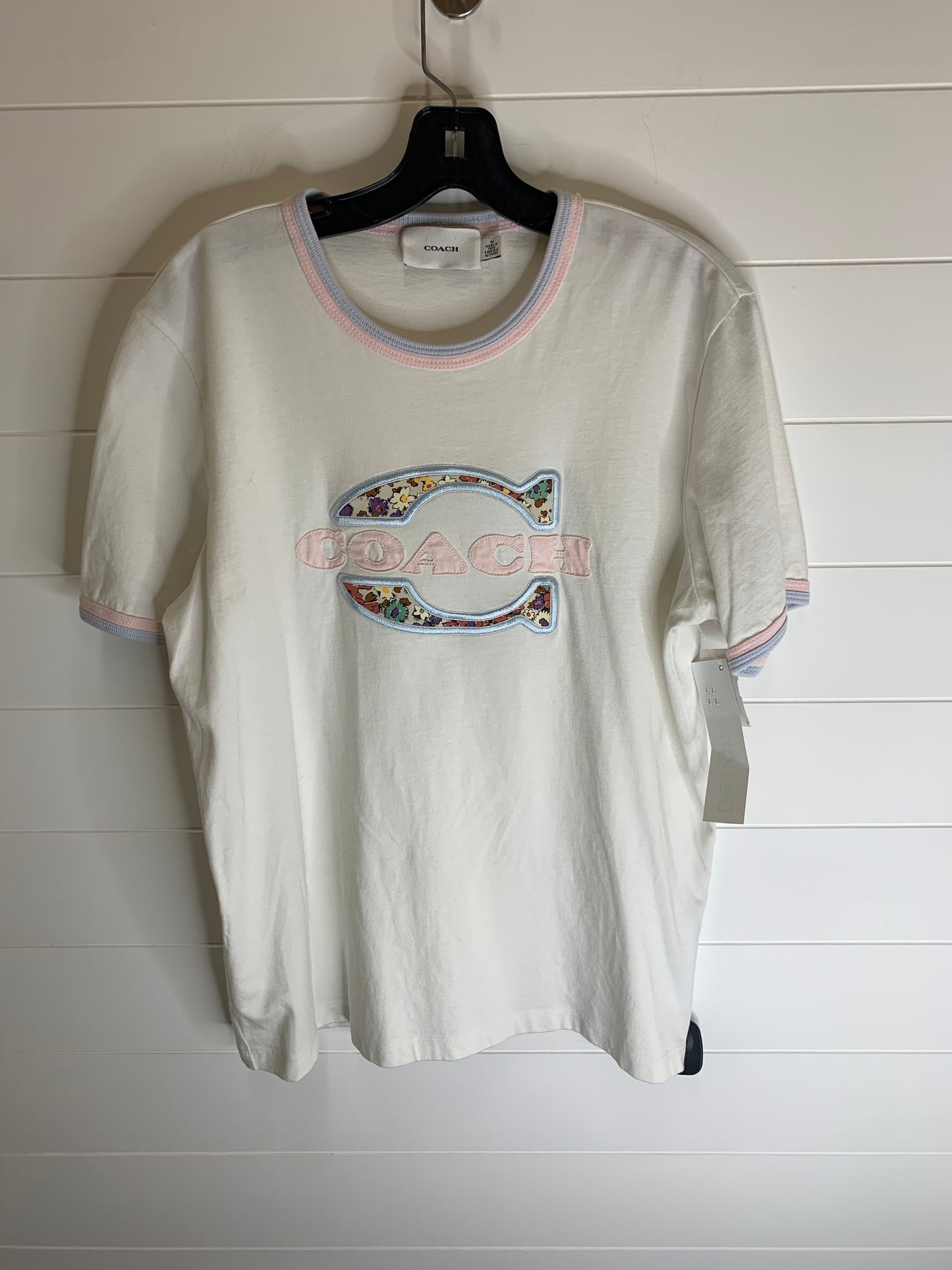 Top Short Sleeve By Coach  Size: M
