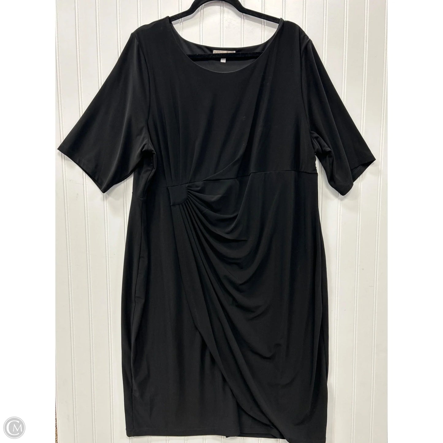 Dress Work By Dressbarn In Black, Size: 2x