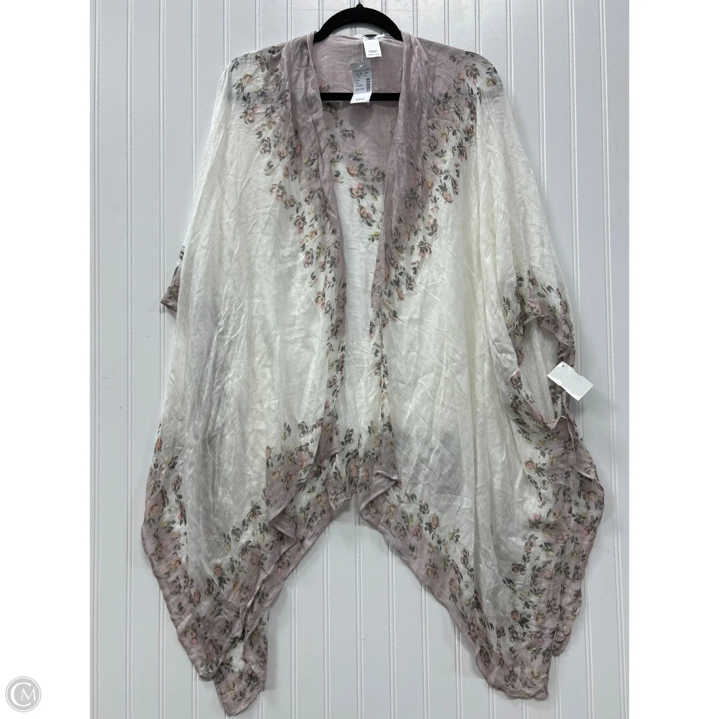 Kimono By Maurices In Cream, Size: Osfm